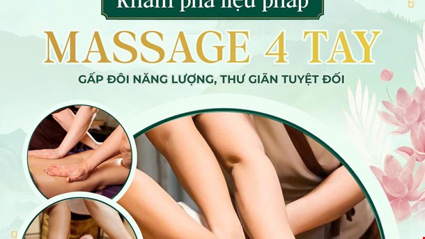 🌿 Discover the Four-Hand Massage – Double the Energy, Ultimate Relaxation 🌿