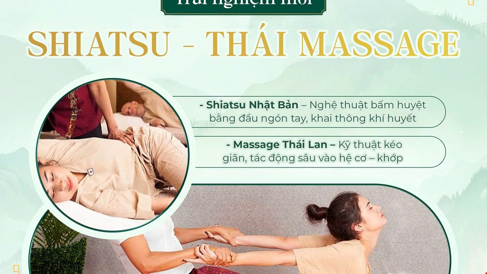 🌿 NEW EXPERIENCE – SHIATSU × THAI MASSAGE 🌿