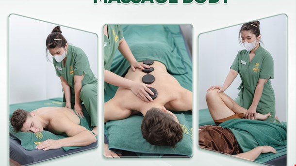 What do visitors say when experiencing the body massage service at 𝐒𝐡𝐢𝐧𝐫𝐢𝐧 𝐘𝐨𝐤𝐮 𝐒𝐩𝐚